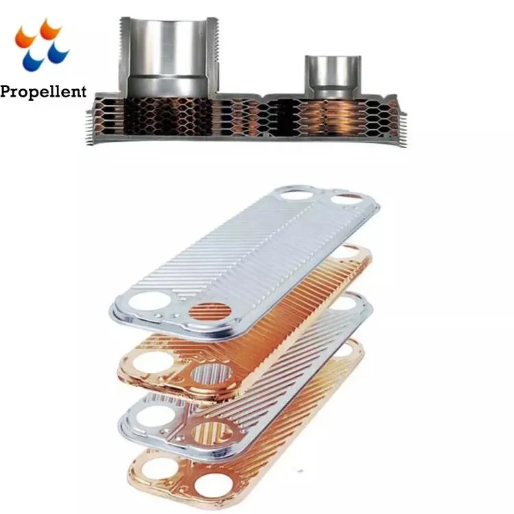 Stainless Steel Plb3-095 Brazed Plate Heat Exchanger for Oil Cooler/ Water Cooler