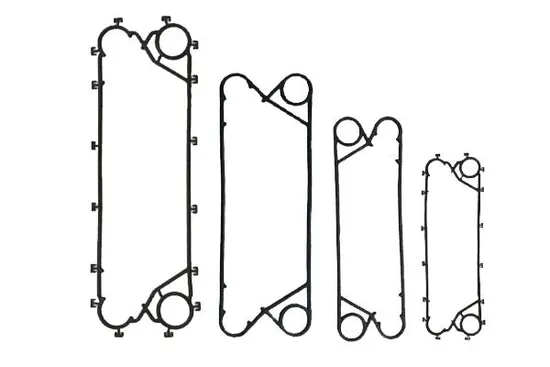 Sondex S21 NBR Plate Heat Exchanger Gasket with NBR or EPDM Material